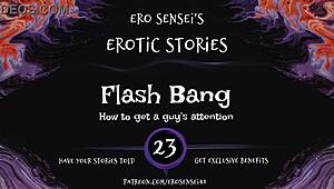 Erotic audio flash bang for women