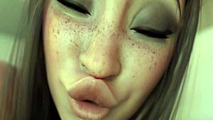 i fucked a tiny 18+ teen's huge ass hard with a very big cock and came on her face