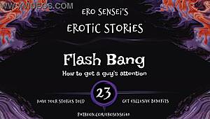 Erotic audio flash bang for women