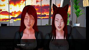 MY NEW FAMILY WITH BIG TITS!