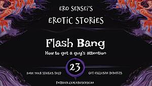 Erotic audio flash bang for women
