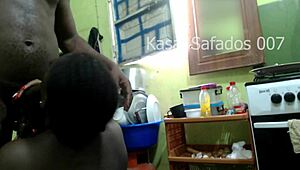 chupada na cozinha com pauz�o