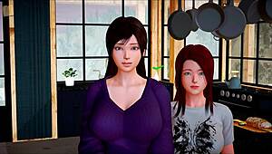 My New Family Game Episode 356 Featuring Cartoon Characters with Big Asses