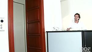 Wow! Hot Teen Misha Cross Sucks a Big Fat Veiny Cock Non-Stop!