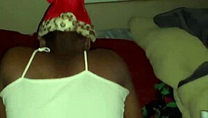 Santa claus is cumming in your ass?