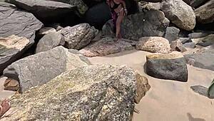 we're the mattos couple, we wen't on a trail to the beach for some public fuckin' with humilation and cum on ass