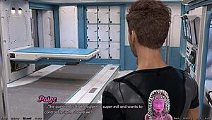 I's checking on the hot big tits doctor in stranded in space 88.