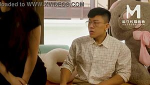 Modelmedia Asia tukar pasangan Valentine Putih blowjob seru banget