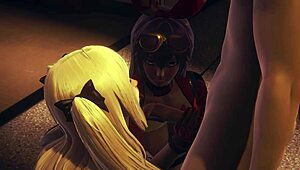 Genshin Impact hentai: Fishl's submissive nature in Japanese manga