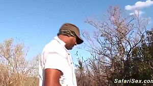 Chubby African Babes First Threesome Orgy With Monster Cock.