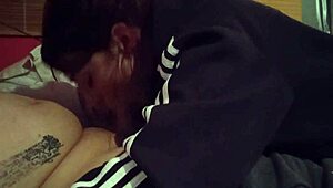 I found this slut on craigslist and she deepthroats my cock.