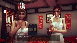 En animación hentai 3D dos morenas follan con pasión y ganas