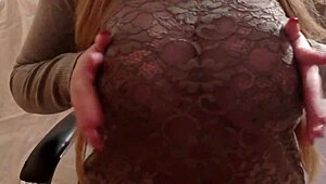 OMG, My Boobs in See-Through Sweatshirt at Uni... So Embarrasing!