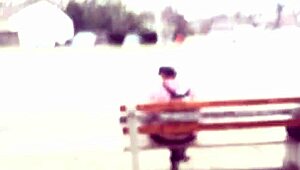 Man, that skinny shorty at the bus stop got serious butt cleavage!