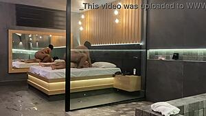 morena finds a cozy spot to relax with me