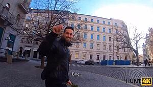 Hey, Check This Czech Milf with Big Boobs Getting Nailed by a Stranger