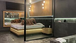 morena finds a cozy spot to relax with me