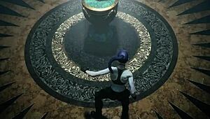 Check out this street fighter overwatch doll moaning in the graveyard