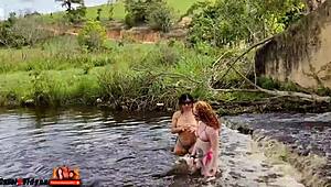 Gak bisa tahan dua penyihir Latina di Halloween, Eliane Furacao dan Lorrany Exotica!