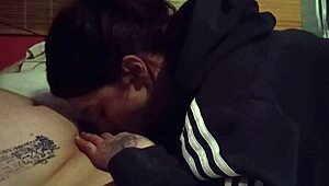 I found this slut on craigslist and she deepthroats my cock.