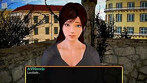 In my new family, the teen with big tits explores erotic adventures