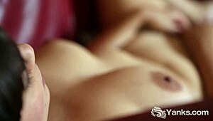 I am Blake Morgan, cute brunette, masturbating to climax