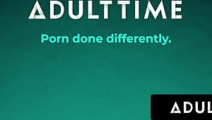 adult time presents curious casey calvert in first time lesbian threesome. cuckold girlfriend watches every move.