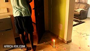 Romantic date flips into wild missionary banging on the couch with big ass.