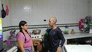 My husband's friend pounded me until I squirted, wild lesbian vibes.