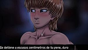 Pact with a witch pt 3 in anime crossdressing game