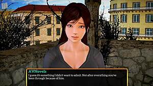 In my new family, the teen with big tits explores erotic adventures