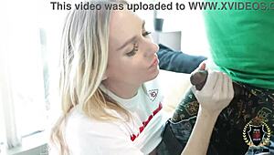 Busty babe sierra spunk enjoys rome majors big cock