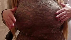 OMG, My Boobs in See-Through Sweatshirt at Uni... So Embarrasing!