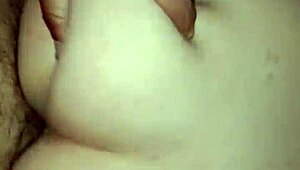 My ex-girlfriend, the curvy housewife, gives sensual sentones while I thrust deep, and she moves her ass enticingly