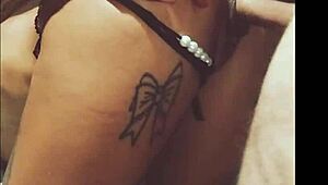 Amateur couple engages in homemade sex with handcuffs and ass worship