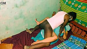 Indian couple having amazing sex in bedroom with hardcore fingering