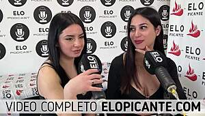 Mielcita And Almendra Suck The Banana With Cream And Swallow It