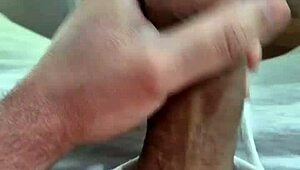 Beating my delicious cock feels so damn good