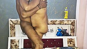 I Slam Indian Chulbuli Chachi in Blue Salwar with Filthy Talk!