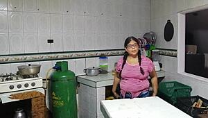 My husband's friend pounded me until I squirted, wild lesbian vibes.