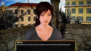 In my new family, the teen with big tits explores erotic adventures