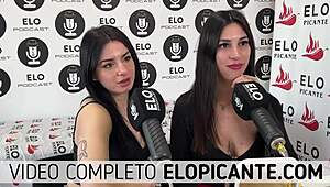 Mielcita And Almendra Suck The Banana With Cream And Swallow It