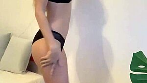 Stella Cardo Strips and Teases Matty with a Vibrator!