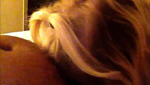 I, Jenna Jaymes, giv interracial blowjob wit intense emotions and sum errors