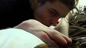 My buddy gives me a POV blowjob