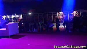 Scandal Erupts with Wild Dildo Play on Public Stage