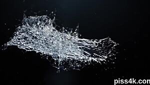 Lesbian girls masturbate with toys, squirting wet pussies.