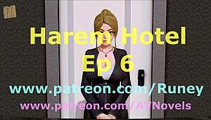 exploring a luxurious harem hotel series with amateur adventures