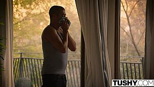 Natasha Nice, let’s try your first curvy anal now