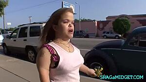 Massive Black Dick Pounds Hot Midget Chick Relentlessly